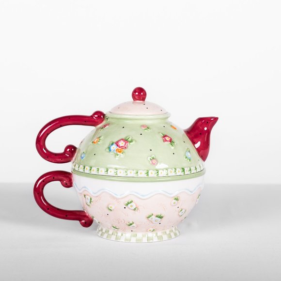 Set of 5 Mary Engelbreit Collectible Tea Pots - Picture 6 of 15